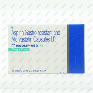 MODLIP ASG 75 Tablet 10's