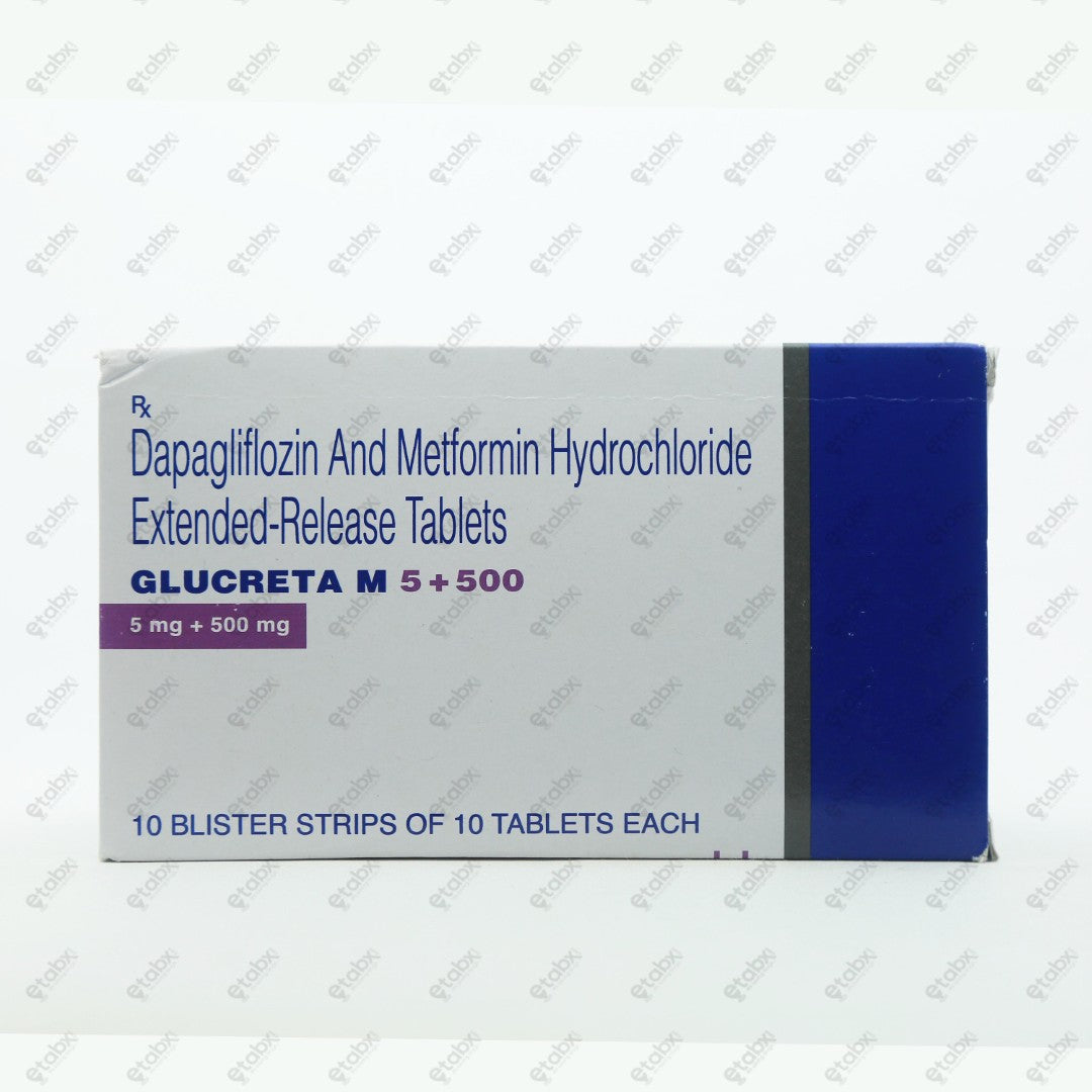 Glucreta M 5+500 Tablet 10's