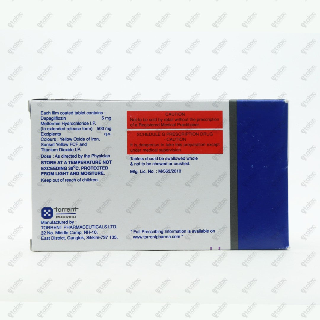 Glucreta M 5+500 Tablet 10's