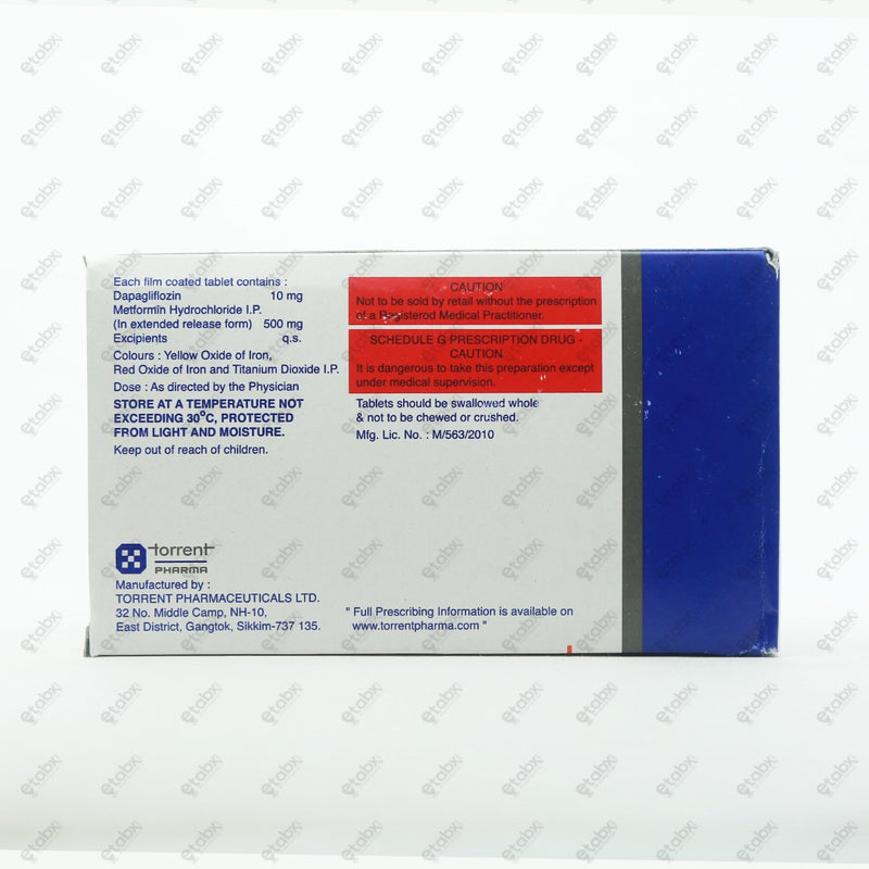 Glucreta M 10+500 Tablet 10's