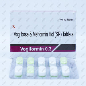 Vogiformin 0.3 Tablet 10s
