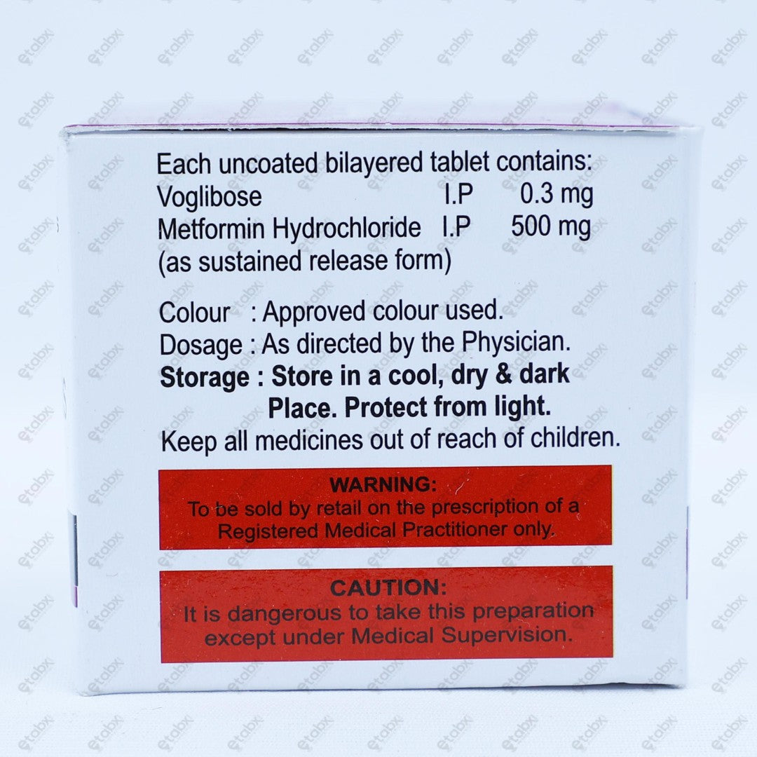 Vogiformin 0.3 Tablet 10s