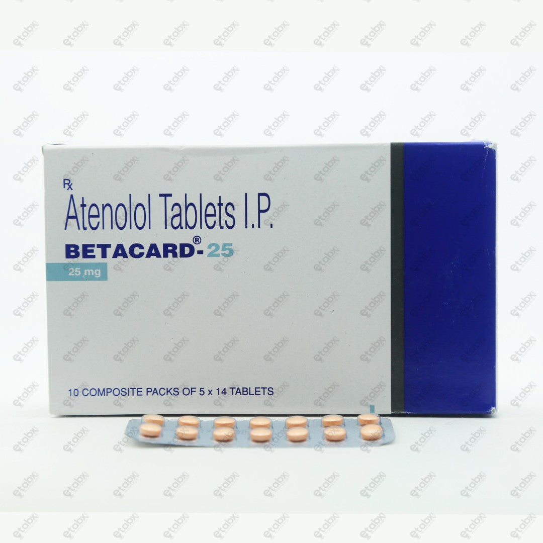 Betacard 25 Tablet 14's