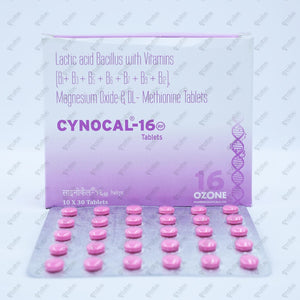 Cynocal 16mg Tablet 30's