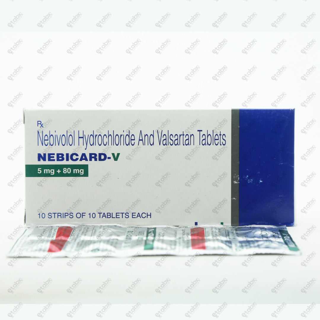 Nebicard V Tablet 10's
