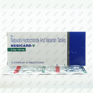 Nebicard V Tablet 10's