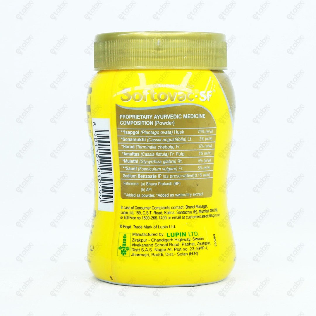Softovac Sugar Free Powder 100gm