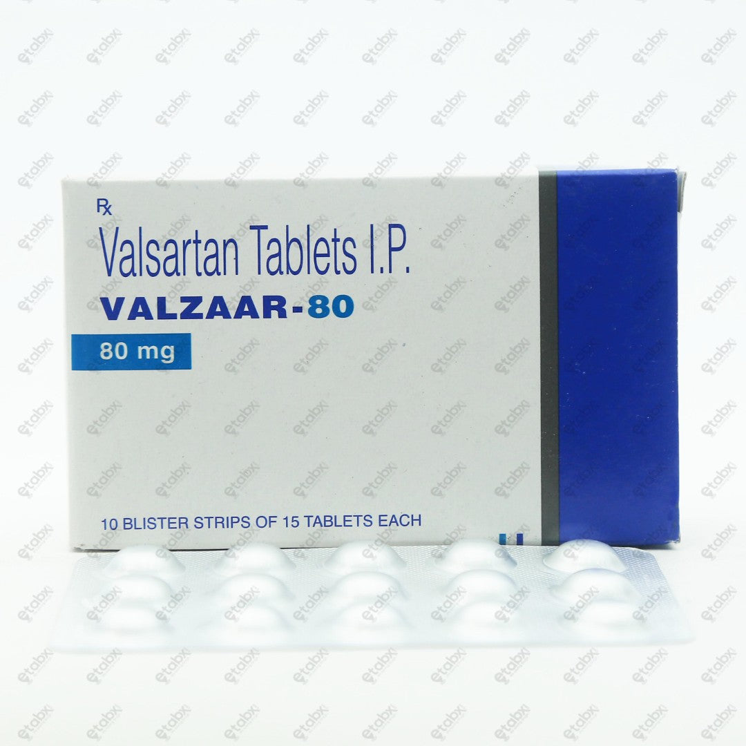 Valzaar 80 Tablet 15's