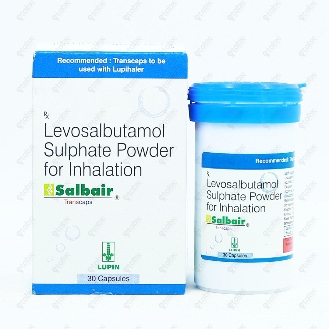 Salbair Transcaps 30 Capsules