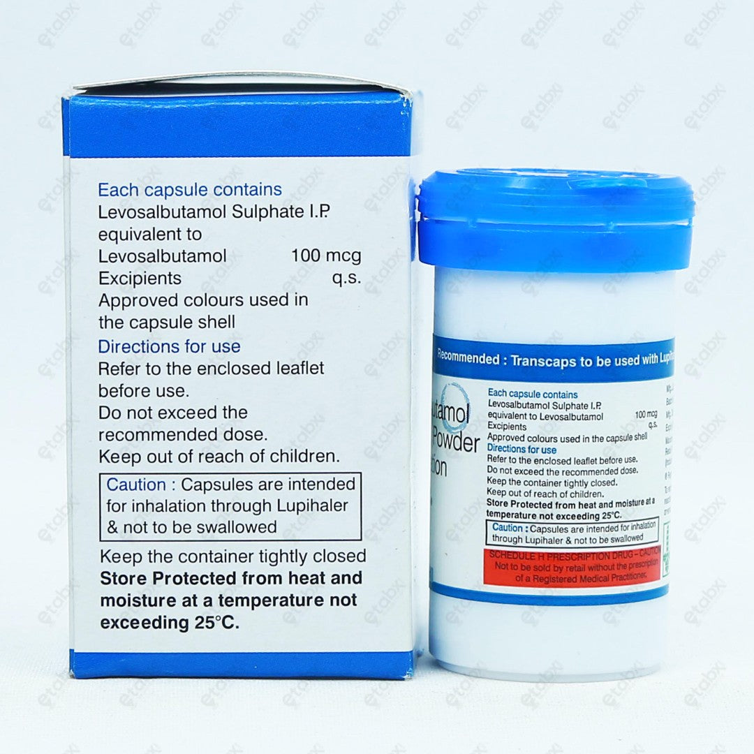 Salbair Transcaps 30 Capsules