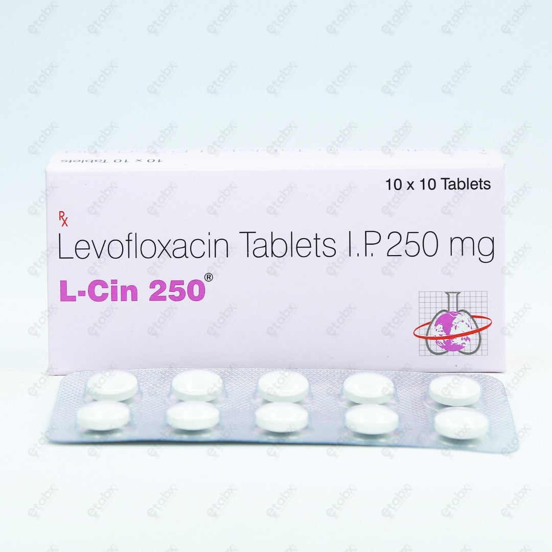 L-Cin 250mg Tablet 10's