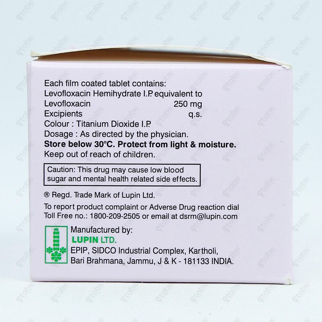L-Cin 250mg Tablet 10's