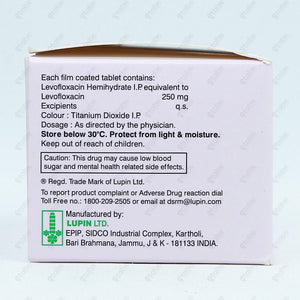 L-Cin 250mg Tablet 10's