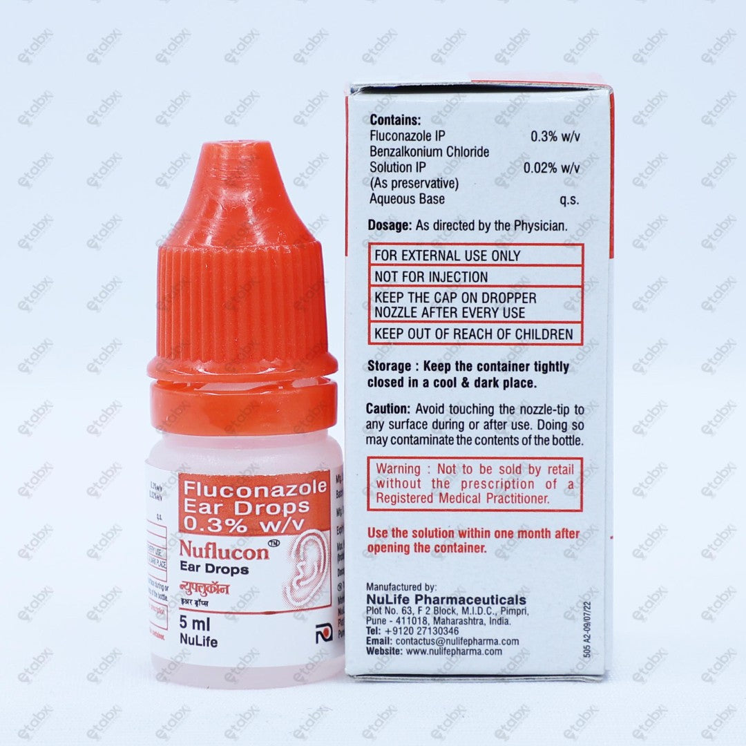 Nuflucon Eye/Ear Drops 5ml