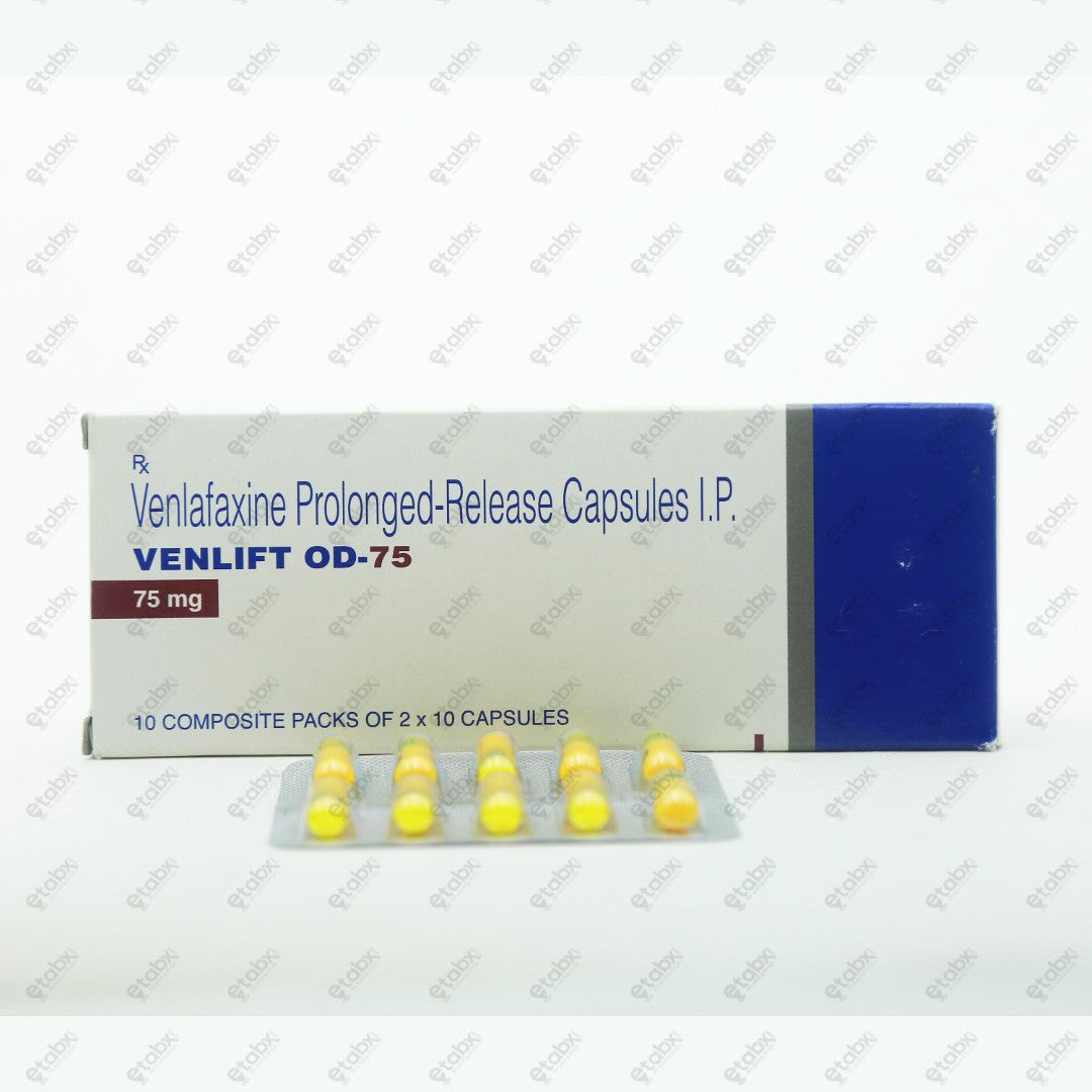Venlift OD 75 Capsule 10's