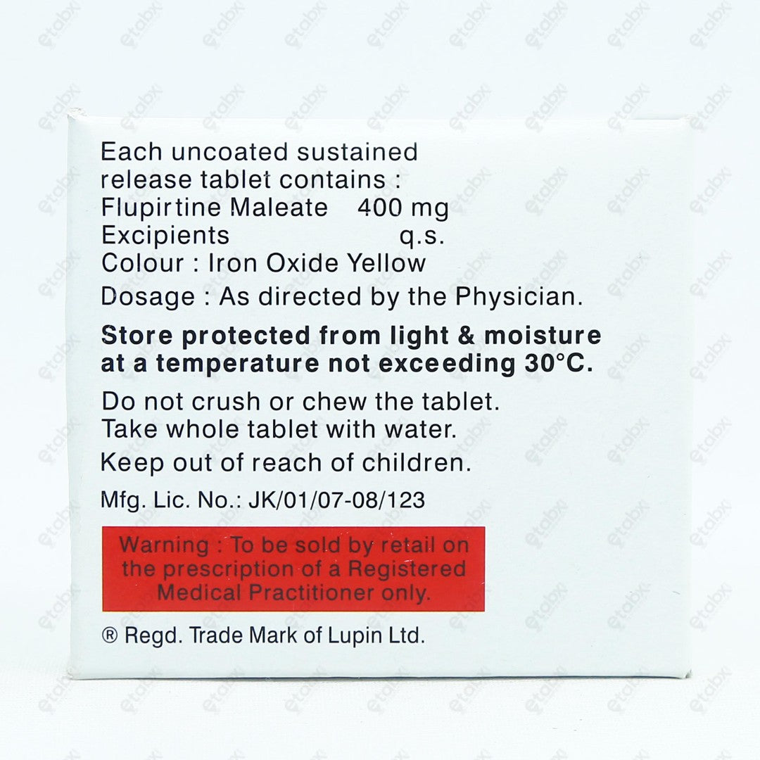 Lupirtin SR Tablet 10's