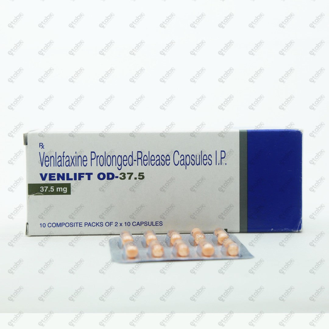 Venlift OD 37.5 Capsule 10's