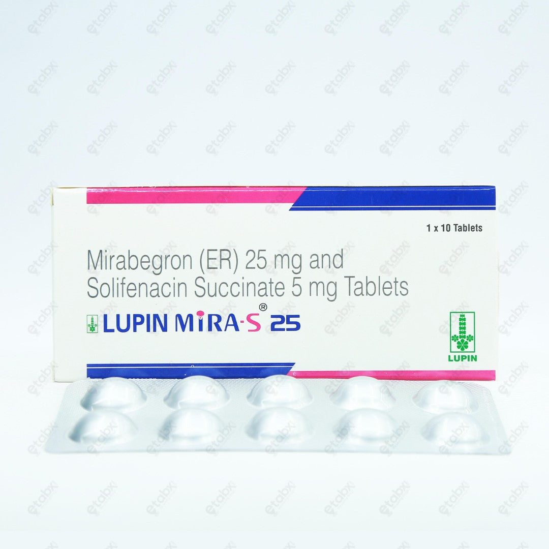 Lupin Mira S 25mg Tablet 10's
