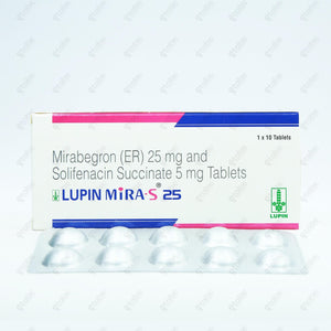 Lupin Mira S 25mg Tablet 10's