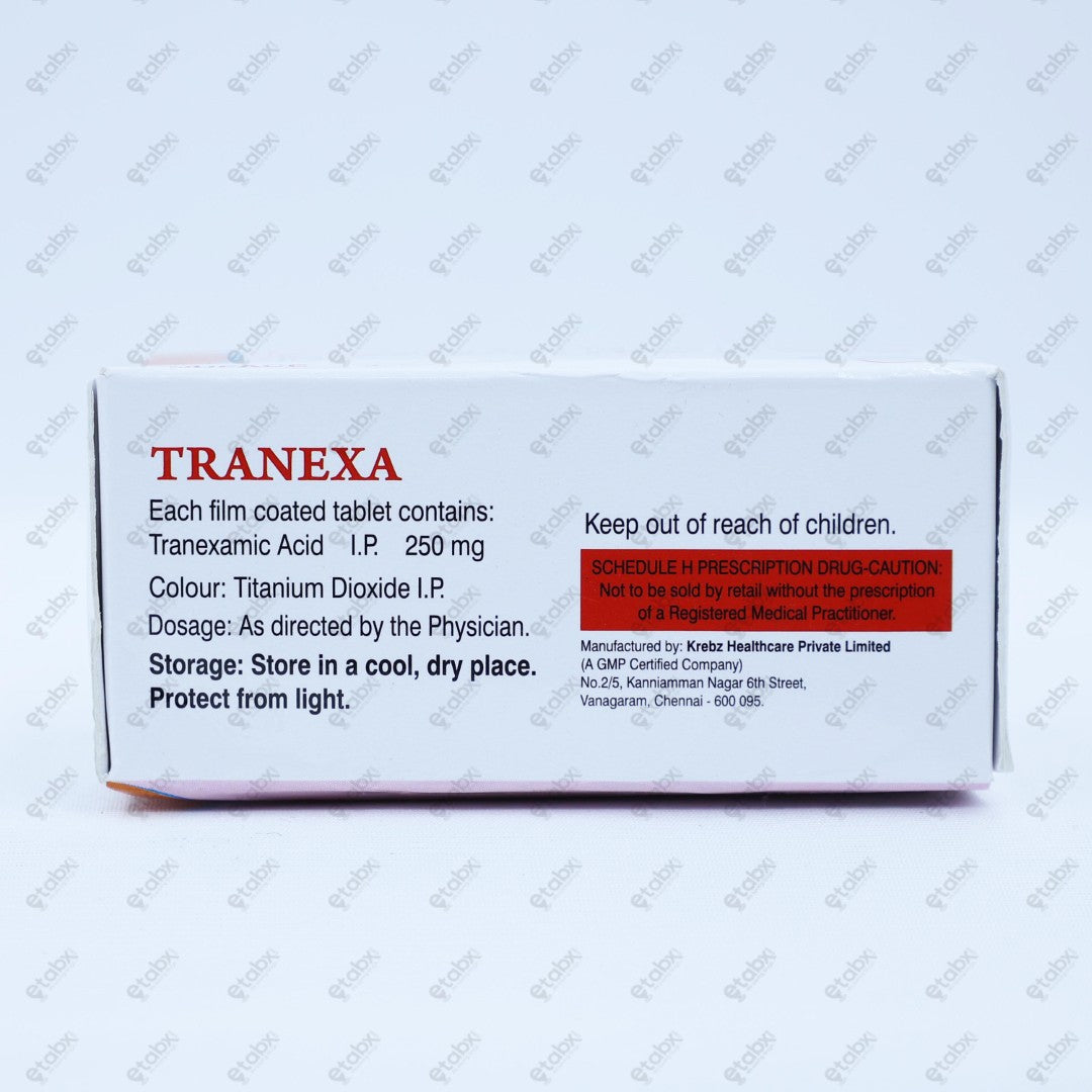 Tranexa Tablet 10's