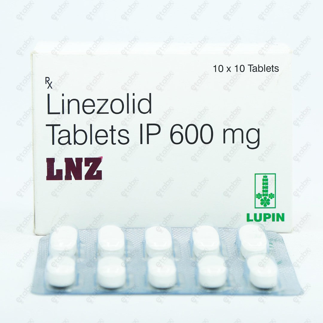 LNZ 600mg Tablet 10's