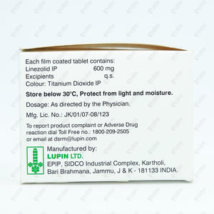 LNZ 600mg Tablet 10's