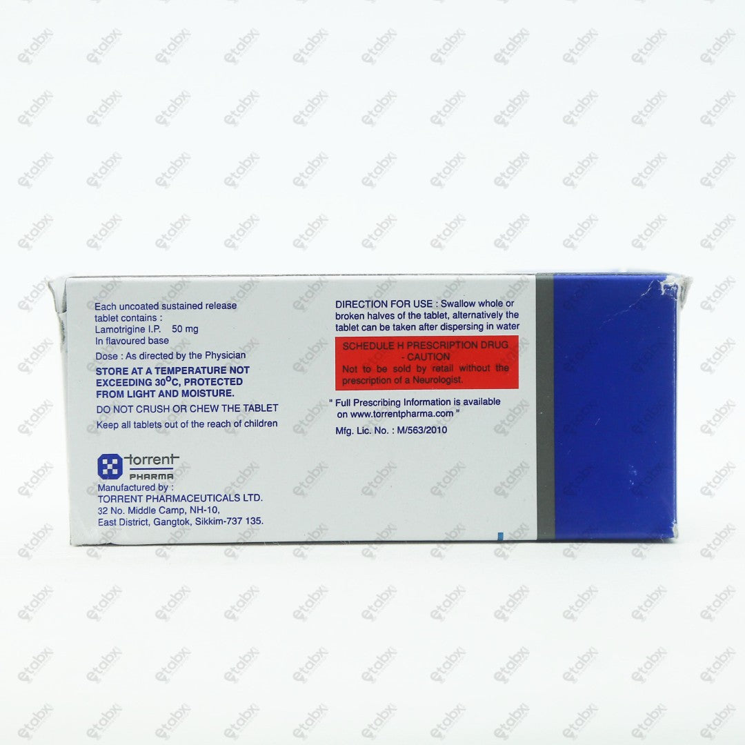 Lamitor OD 50 Tablet 10's