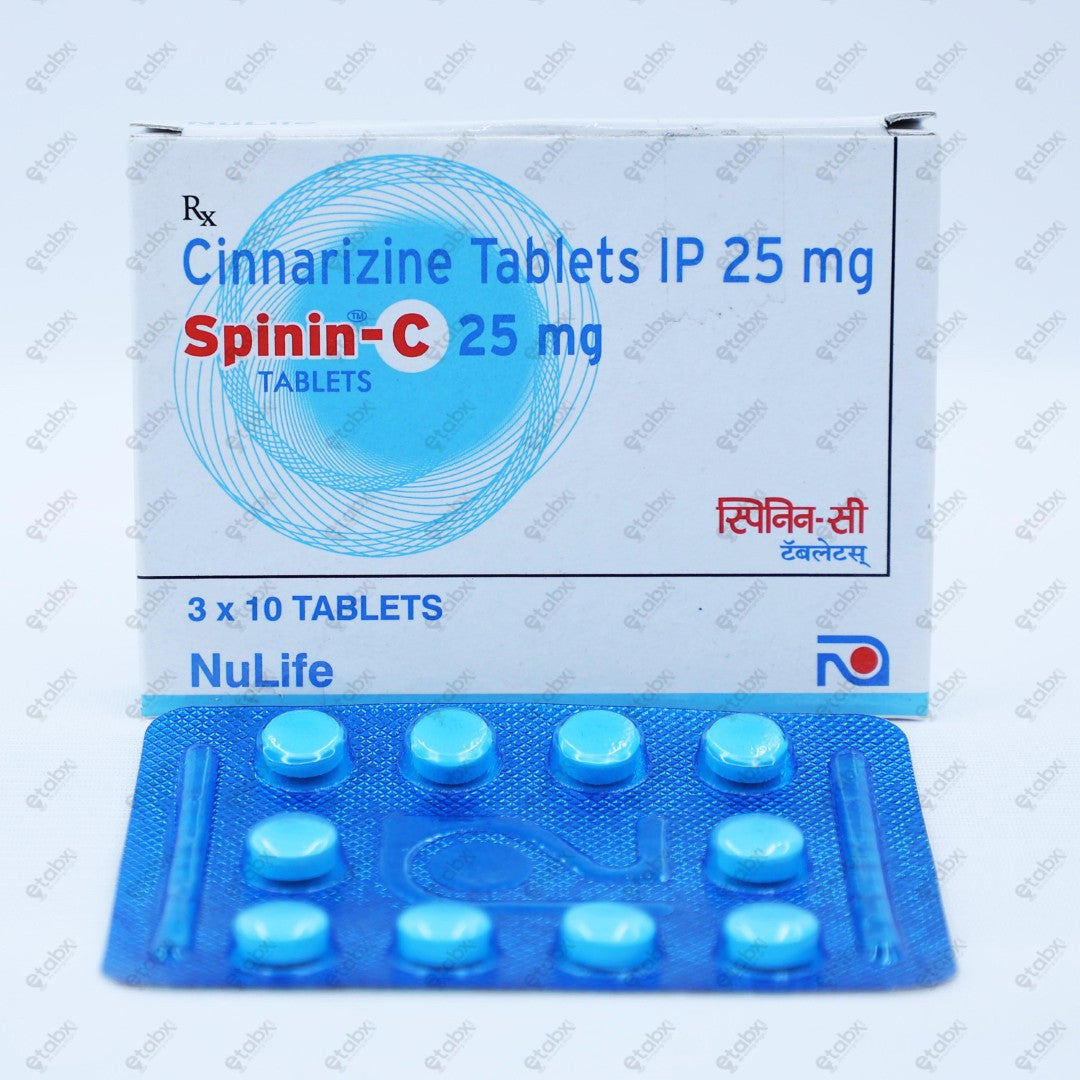 Spinin C 25mg Tablet 10's
