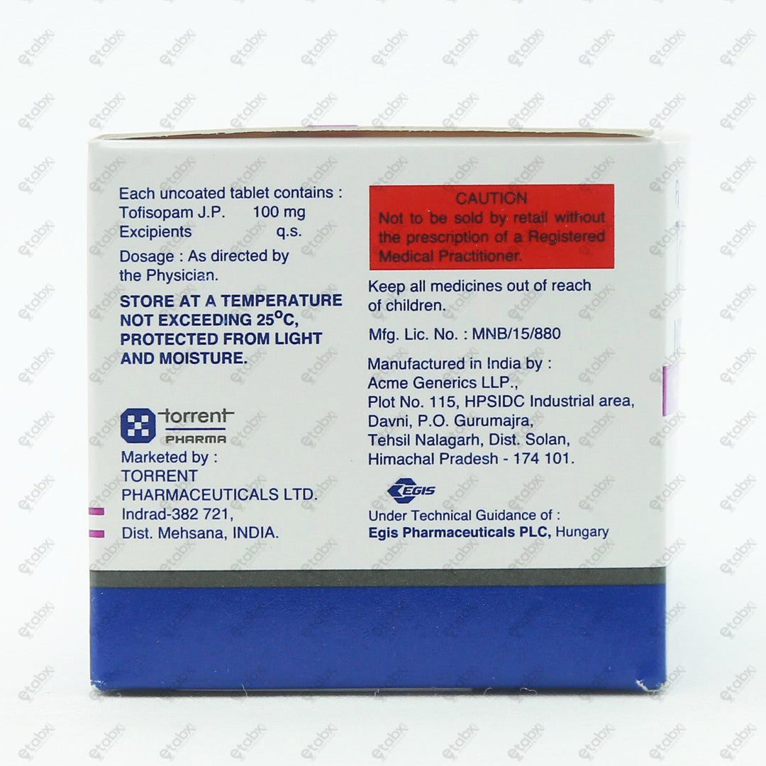 NEXTRIL 100 Tablet 10's