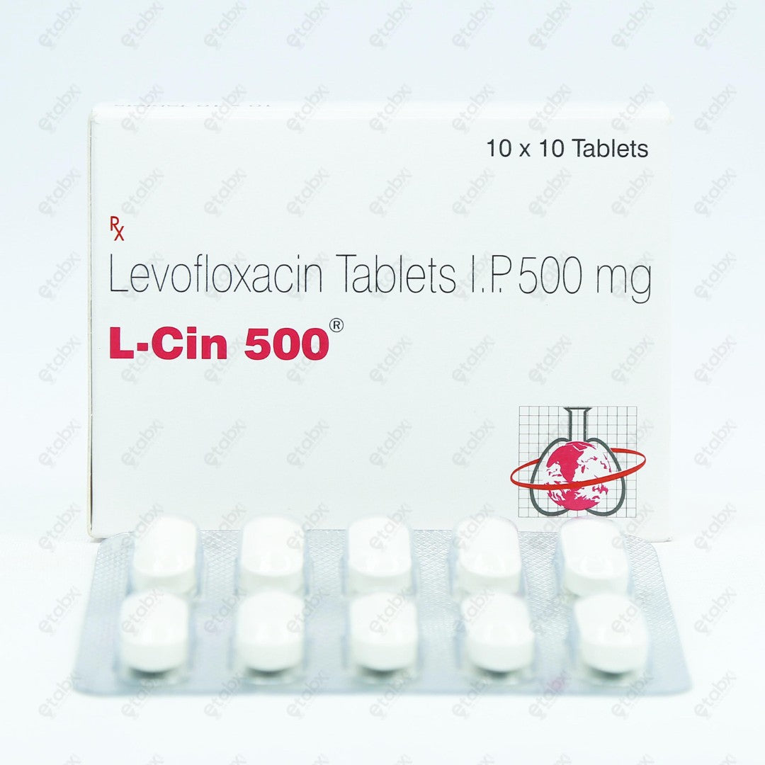 L-Cin 500mg Tablet 10's
