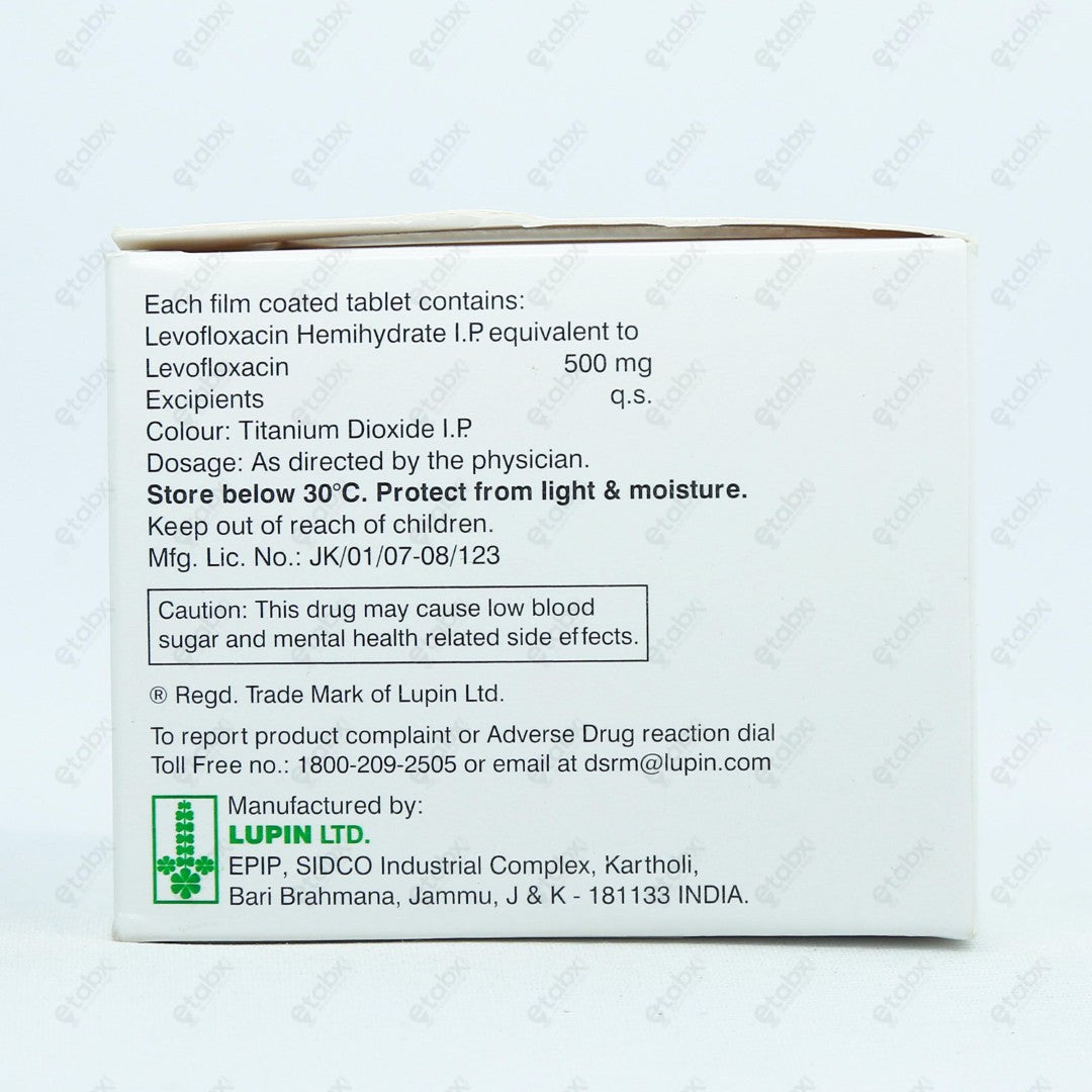 L-Cin 500mg Tablet 10's