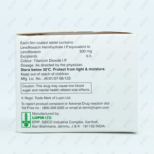 L-Cin 500mg Tablet 10's