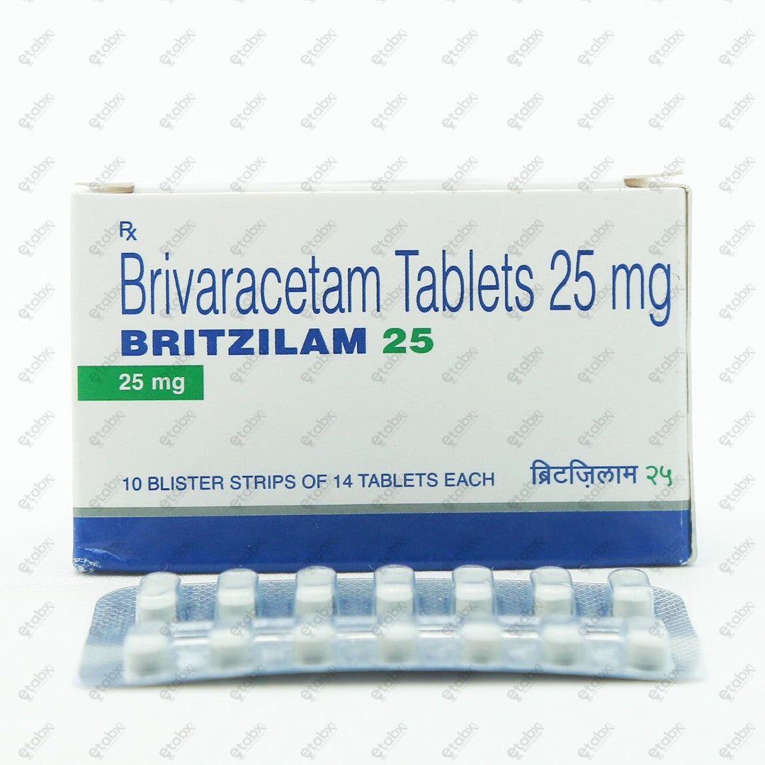Britzilam 25 Tablet 14's
