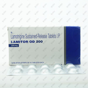 Lamitor OD 200 Tablet 10's