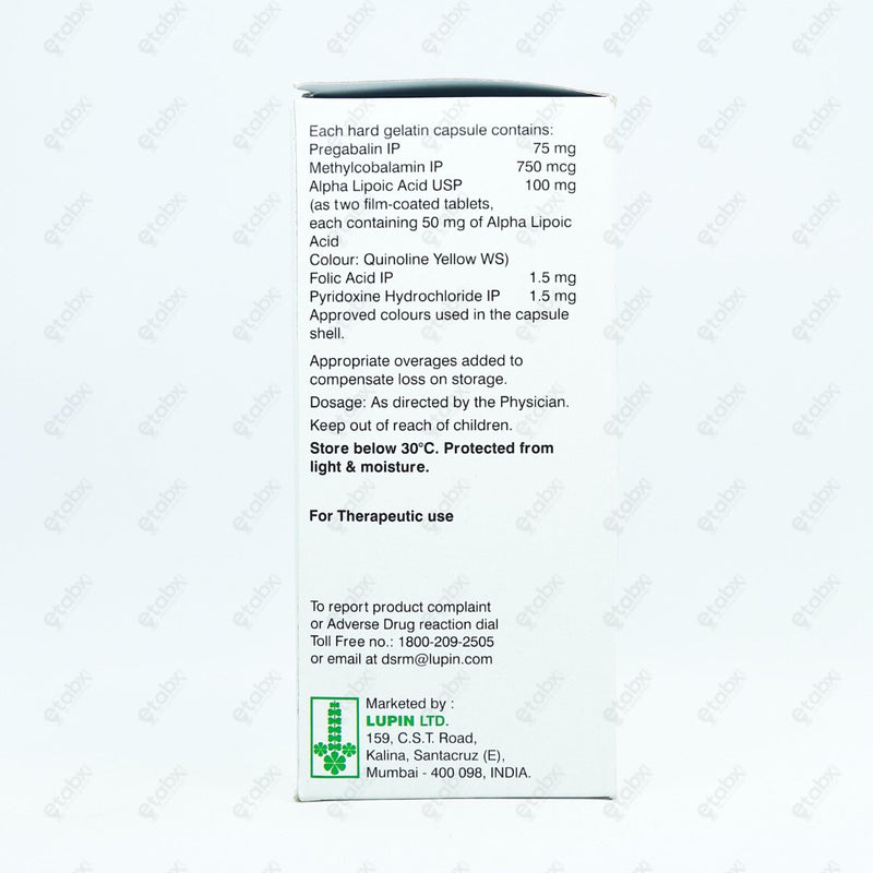PREGASTAR PLUS TAB 15'S