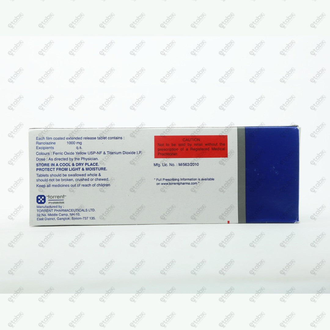 Ranolaz OD Tablet 10's