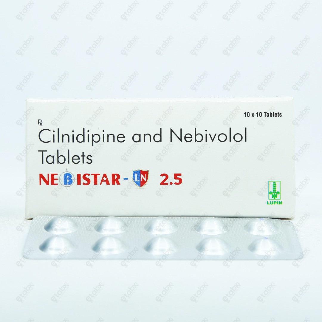 NEBISTAR LN 2.5MG Tablets 10'S