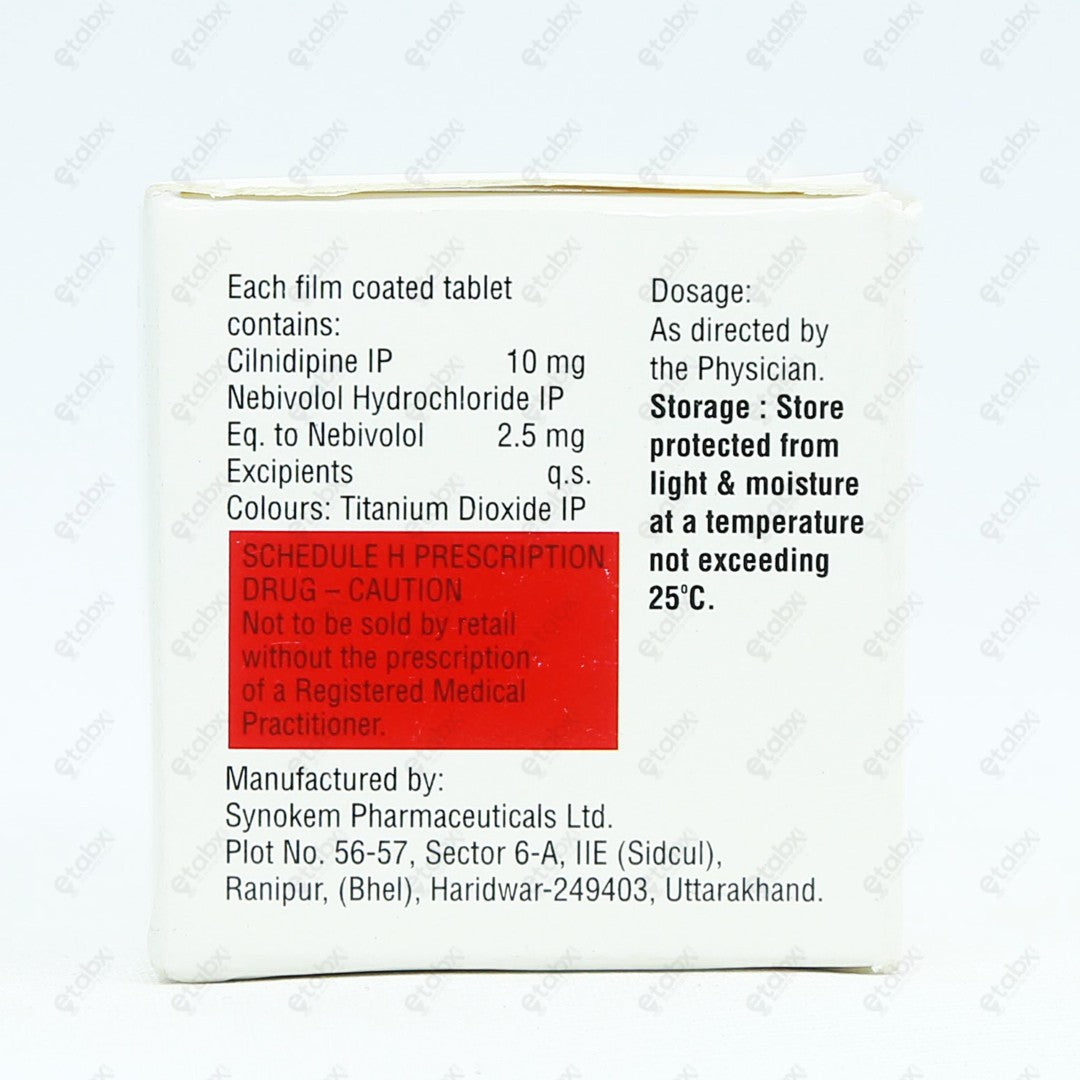 NEBISTAR LN 2.5MG Tablets 10'S