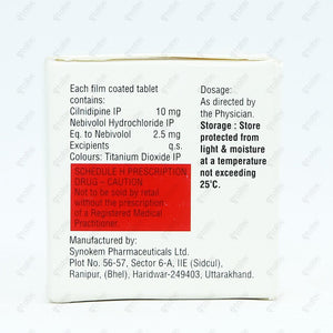 NEBISTAR LN 2.5MG Tablets 10'S