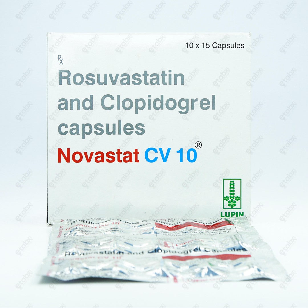 NOVASTAT CV 10mg Capsule 15's