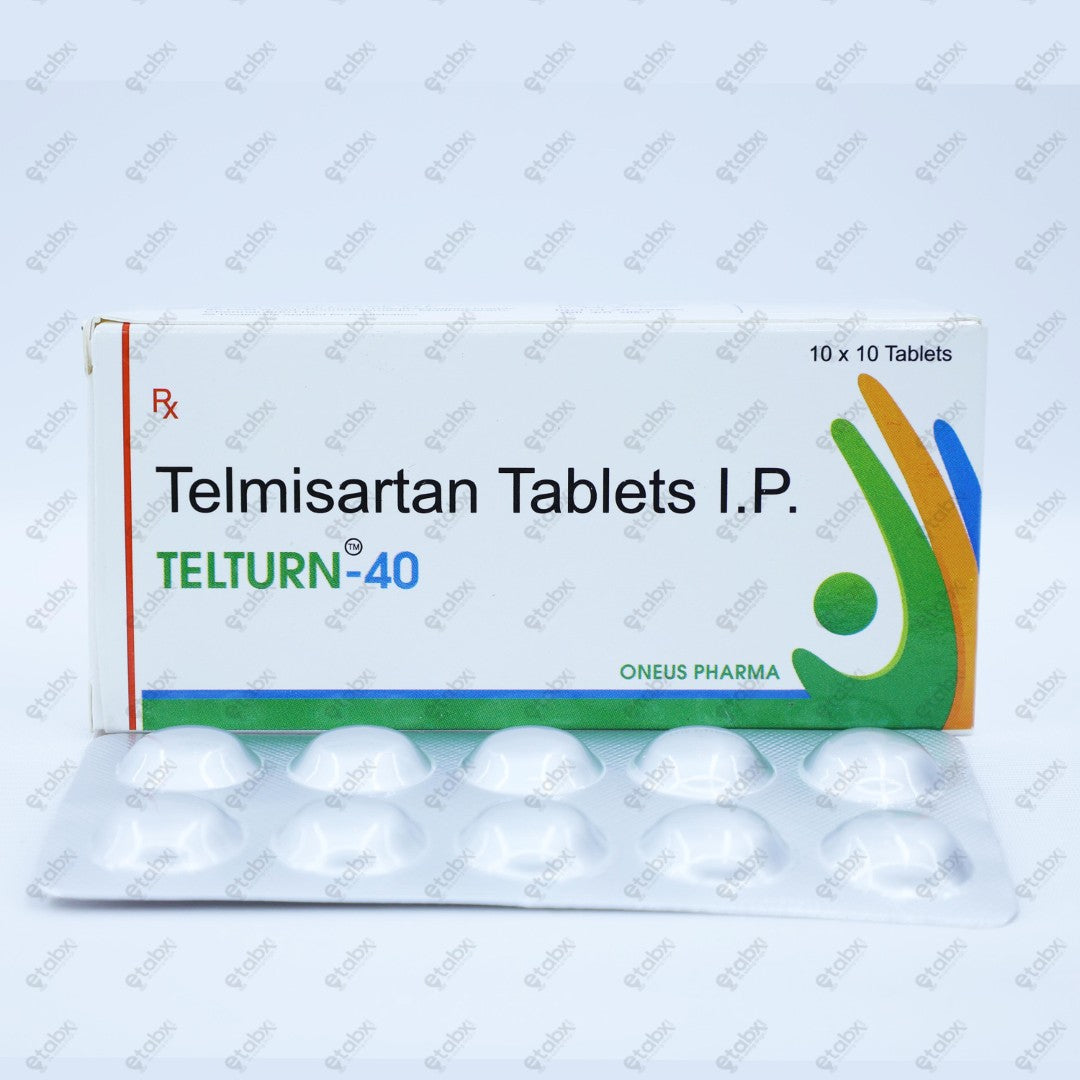 Telturn 40mg Tablet 10's