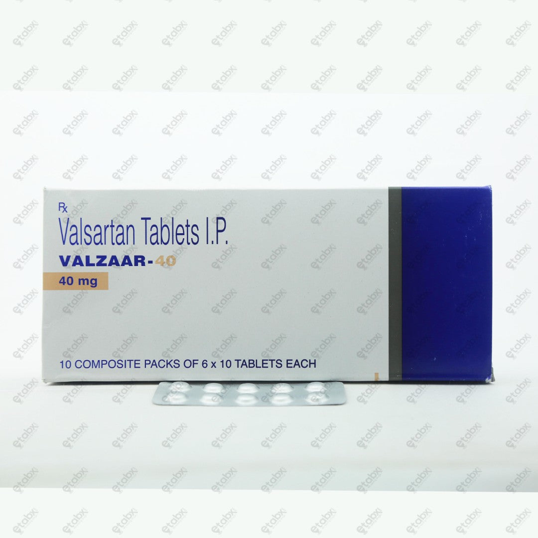 Valzaar 40 Tablet 10's