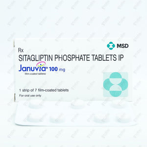 Januvia 100mg Tablet 7's