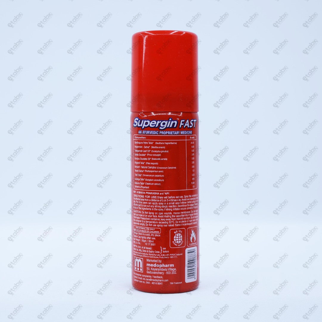 Supergin Fast Spray 50ml
