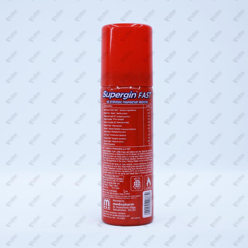 Supergin Fast Spray 50ml