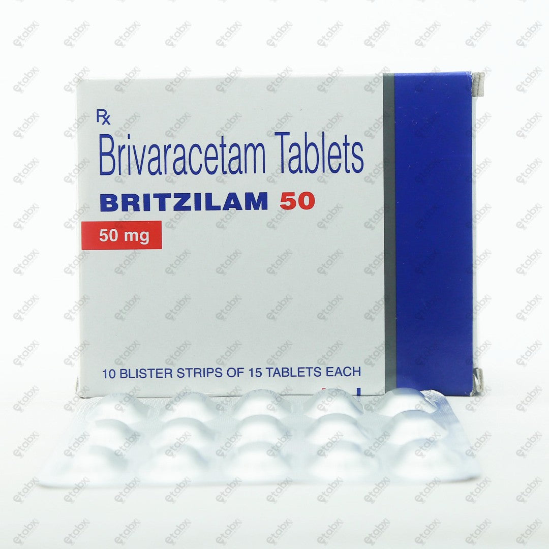 Britzilam 50 Tablet 15's