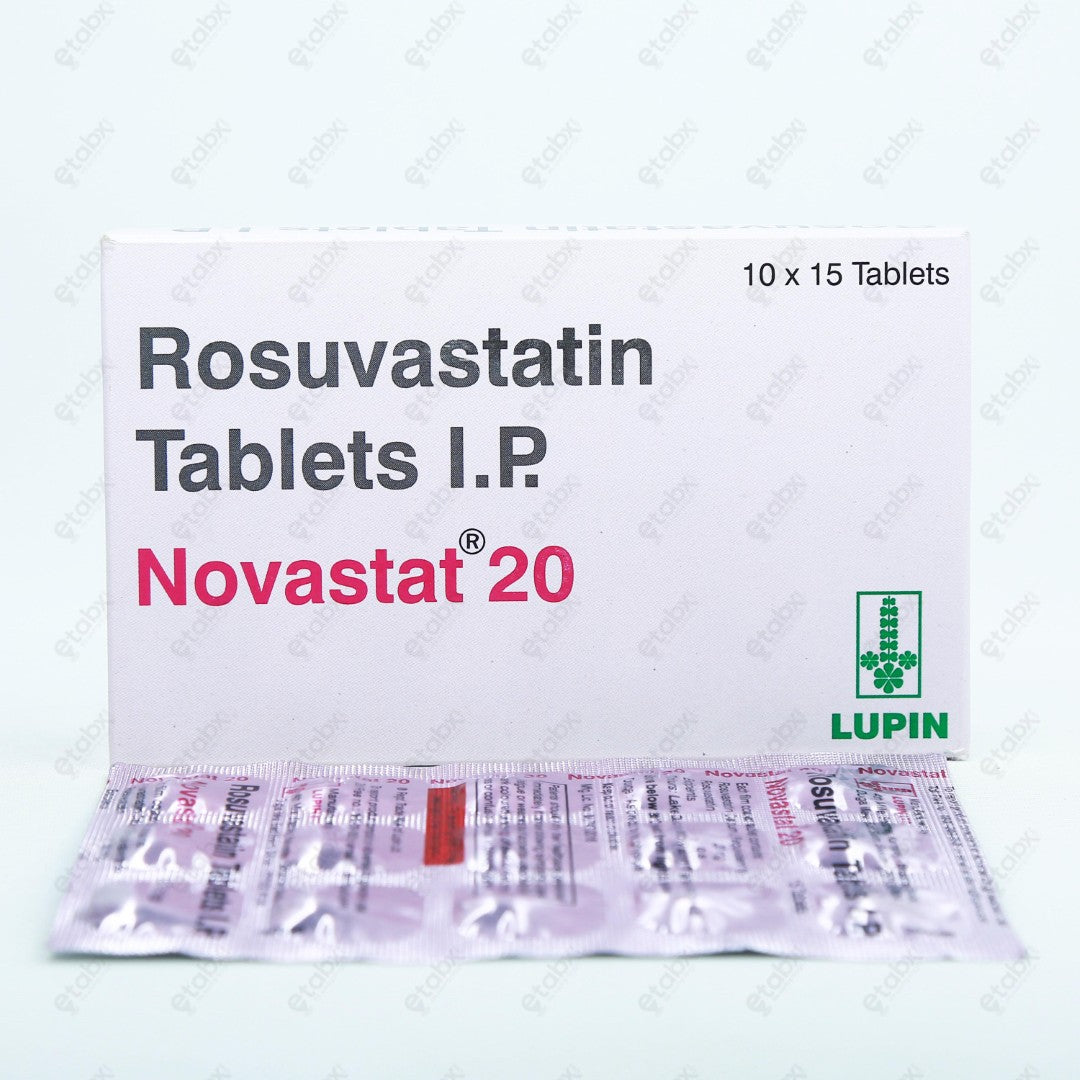 NOVASTAT 20MG Tablets 15'S