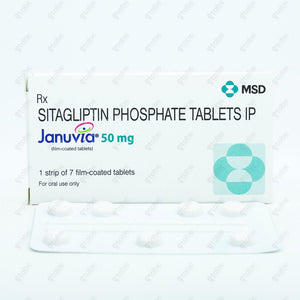 Januvia 50mg Tablet 7's