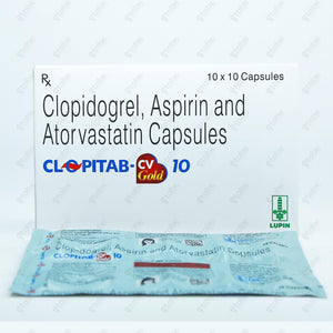 Clopitab CV Gold 10 Capsule 10's