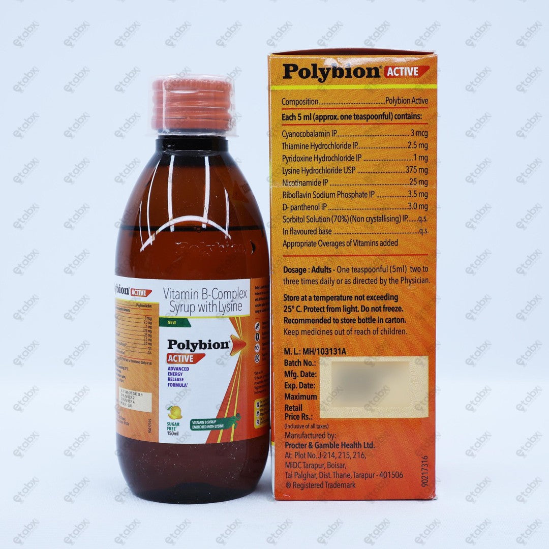 Polybion Active Syrup 150ml